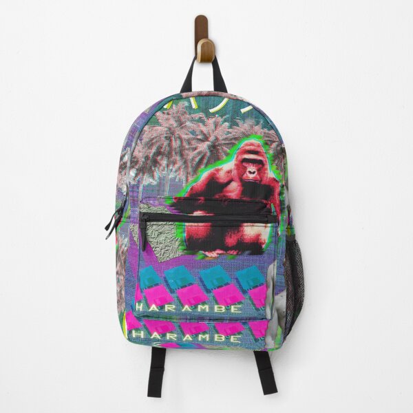 Item preview, Vaporwave Harambe designed and sold by DigitalCleo.