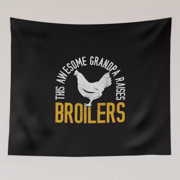 Item preview, This Awesome Grandpa Raises Broilers - Chicken Farmer Gift designed and sold by Dan66.