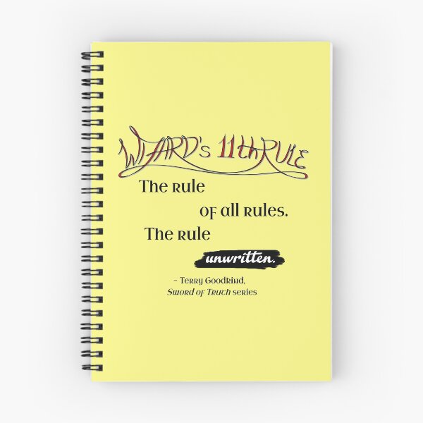 Item preview, Wizard's eleventh rule designed and sold by maofdvora.