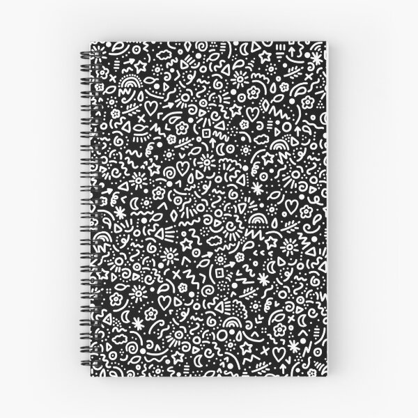 Item preview, Doodles! Black and White #2 designed and sold by Whoopsidoodle.