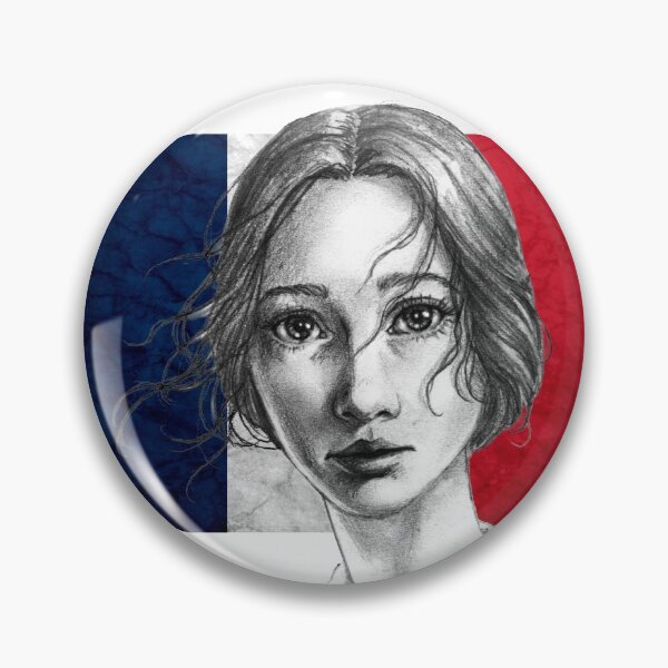 Item preview, Portrait of a Young, French Girl designed and sold by Brina Williamson.