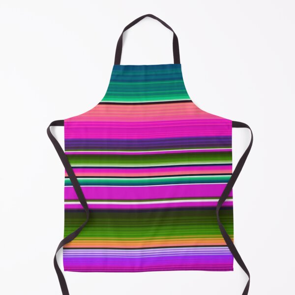 Item preview, Mexican Blanket Striped Fiesta Serape Pink designed and sold by ColorFlowArt.