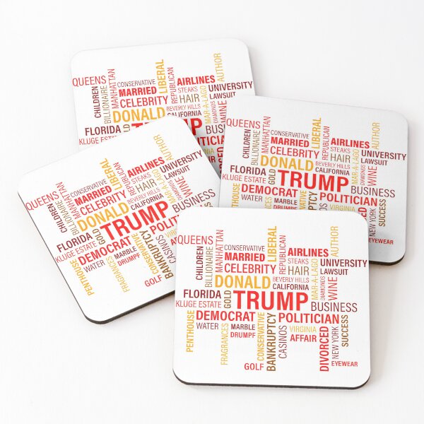 Item preview, Vote For Donald Trump Text - USA Election 2020 designed and sold by Shekevara.