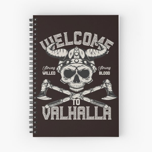 Item preview, Welcome to Valhalla awaits Scandinavian warriors | Vikings |  designed and sold by walidsam07.