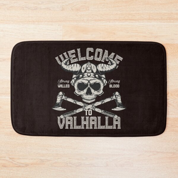 Item preview, Welcome to Valhalla awaits Scandinavian warriors | Vikings |  designed and sold by walidsam07.