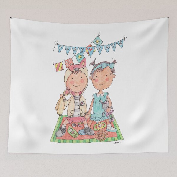 Item preview, Play Date designed and sold by LouiseFranksArt.