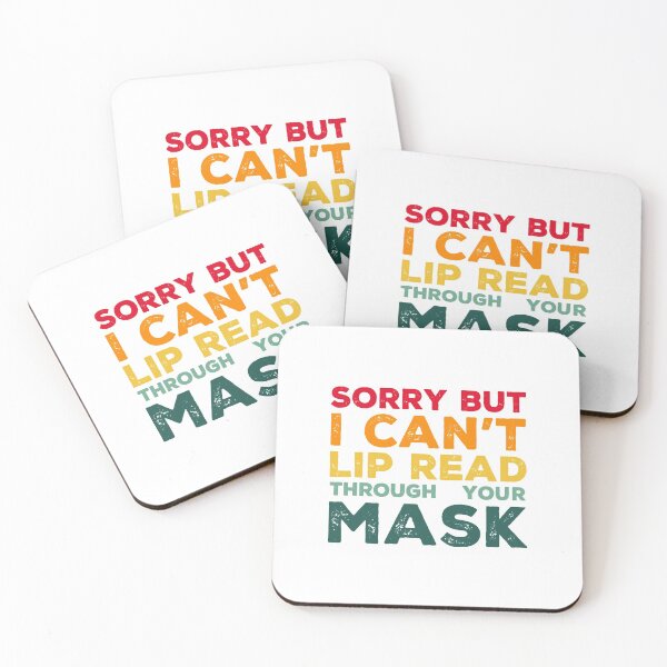 Item preview, I Cant Lipread Through Your Mask Vintage Hearing Impaired designed and sold by Avgeek21.