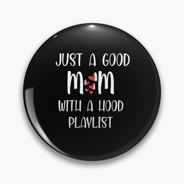 Item preview, Just a good mom with a hood playlist Shirt, best mom shirt, amazing mother gift, best mother idea designed and sold by dianoo.