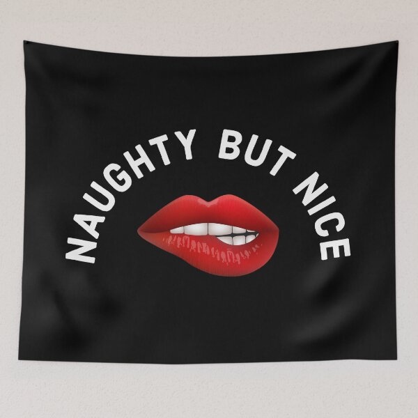 Item preview, Naughty But Nice Funny Christmas designed and sold by StudioTina.