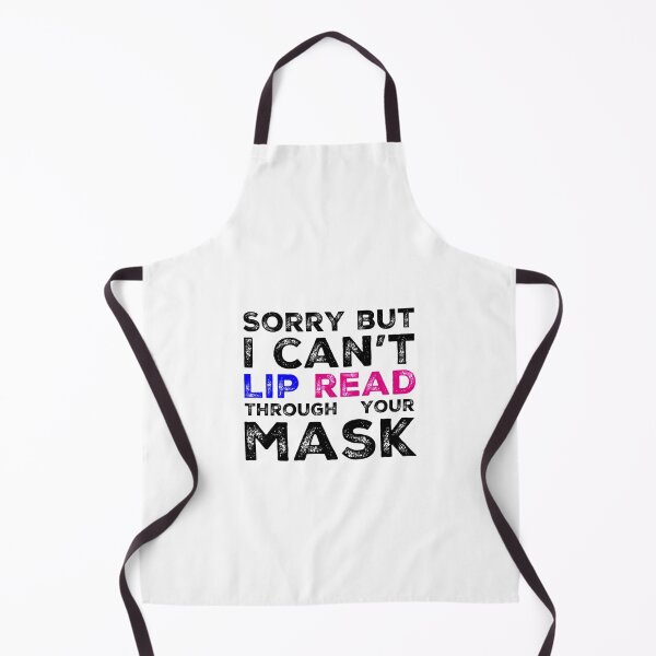Item preview,  I Cant Lipread Through Your Mask Hearing Impaired designed and sold by Avgeek21.
