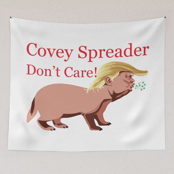 Item preview, Covey Spreader Don't Care! designed and sold by Stoopiditees by The Golden Age of Stoopid.