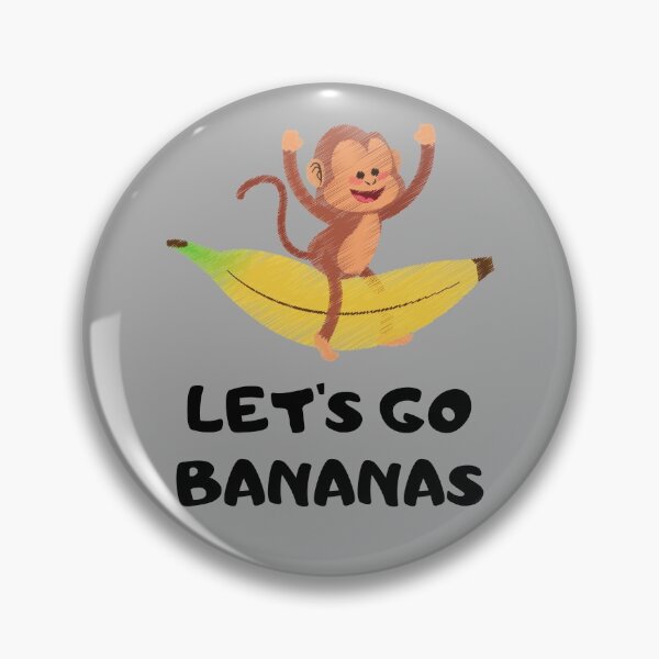 Item preview, Let's Go Bananas: Gray Selection designed and sold by Intuitive Engines Apparel Co..