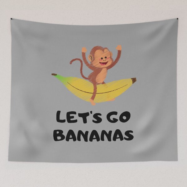 Item preview, Let's Go Bananas: Gray Selection designed and sold by Intuitive Engines Apparel Co..