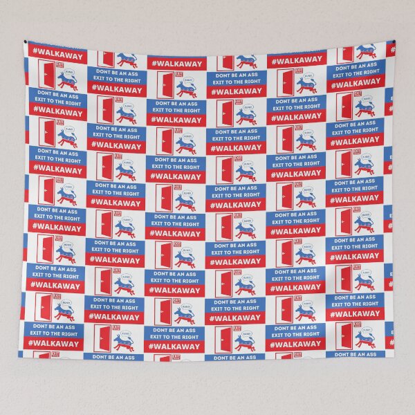 Item preview, Run Walkaway Don't Be an Ass Exit to the Right designed and sold by SquaredApple.