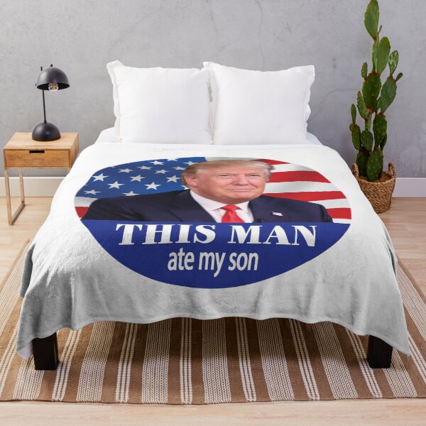 Item preview, This man ate my son - Donald Trump designed and sold by Bella's Merch.