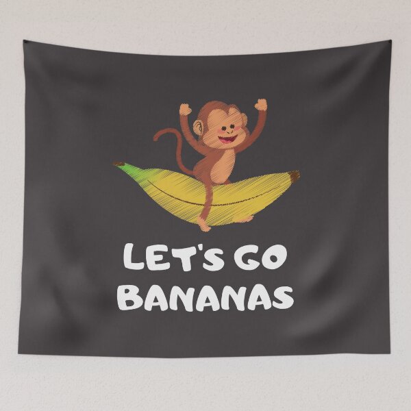 Item preview, Let's Go Bananas: Charcoal Selection designed and sold by Intuitive Engines Apparel Co..