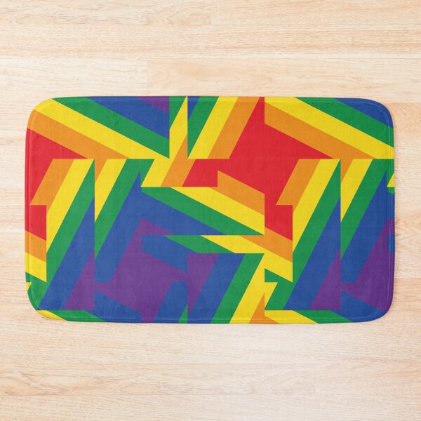 Artikelvorschau, rainbow pride - distorted houndstooth entworfen und verkauft von kobyakov.