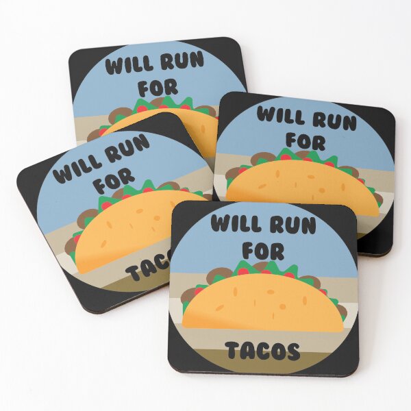 Item preview, Will Run For Tacos designed and sold by Mathew Graphic.