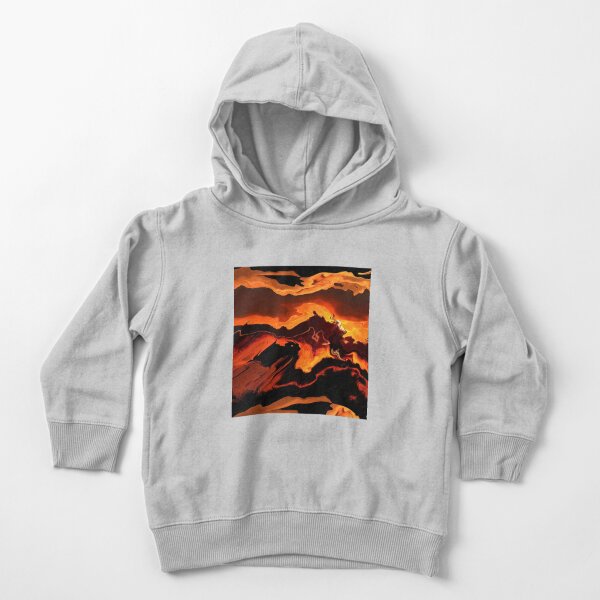 Acrylic Abstract Art Toddler Pullover Hoodie