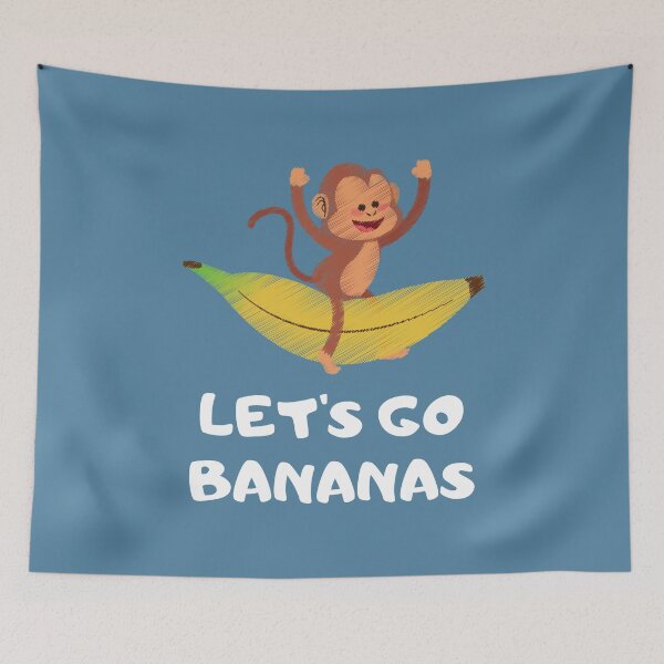 Item preview, Let's Go Bananas: Blue Selection designed and sold by Intuitive Engines Apparel Co..