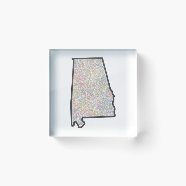 Item preview, Alabama State Splatter Graphic designed and sold by karinnem.