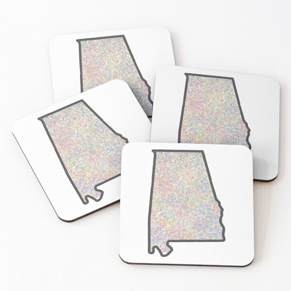 Item preview, Alabama State Splatter Graphic designed and sold by karinnem.