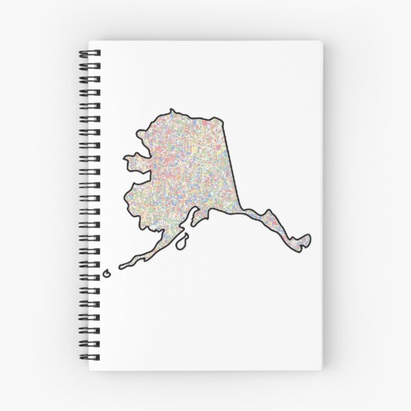 Item preview, Alaska State Splatter Graphic designed and sold by karinnem.