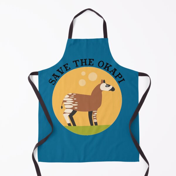 Item preview, Save The Okapi -Merry Christmas Okapi / Funny Cute Okapi Xmas / Okapi Santa / Okapi Lover Gifts designed and sold by Dadya.