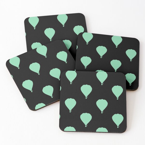 Item preview, Green Balloons Pattern designed and sold by urbnbodga.