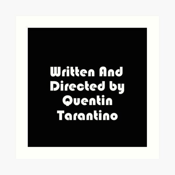 2020 written and directed by quentin tarantino