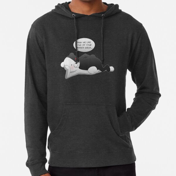 French Girls Lightweight Hoodie