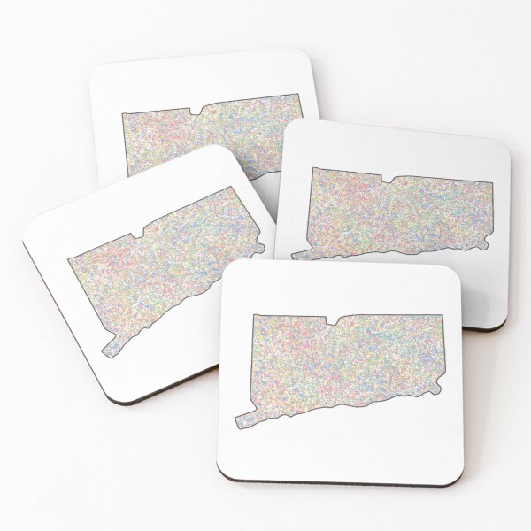 Item preview, Connecticut State Splatter Graphic designed and sold by karinnem.