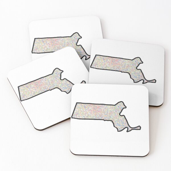 Item preview, Massachussets State Splatter Graphic designed and sold by karinnem.