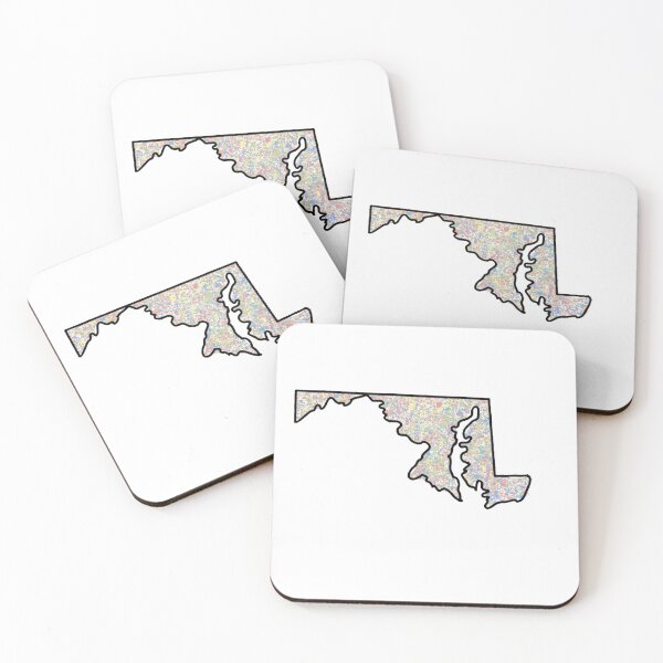 Item preview, Maryland State Splatter Graphic designed and sold by karinnem.