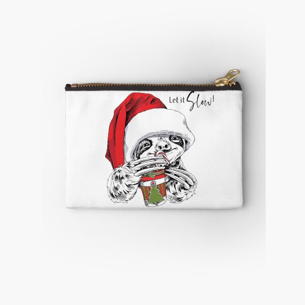 Item preview, Adorable Sloth on Santa's Hat designed and sold by DopeTops.