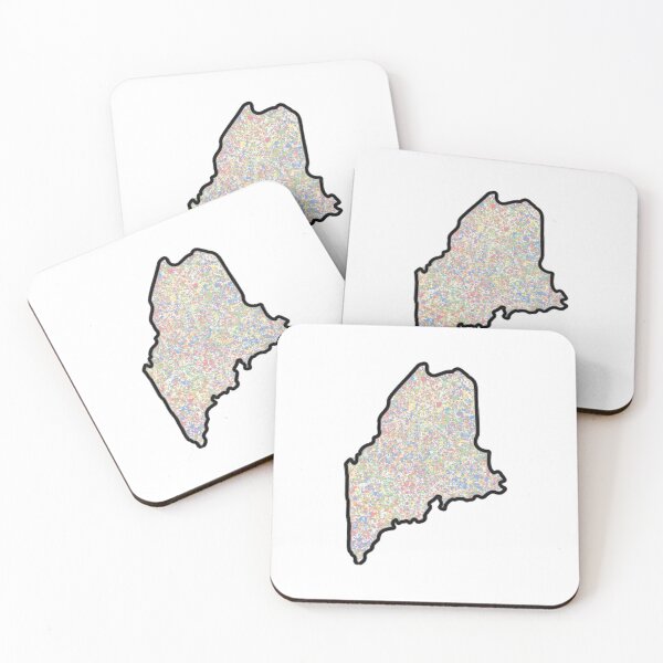 Item preview, Maine State Splatter Graphic designed and sold by karinnem.