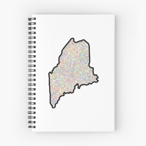Item preview, Maine State Splatter Graphic designed and sold by karinnem.