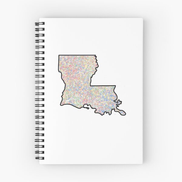 Item preview, Louisiana State Splatter Graphic designed and sold by karinnem.