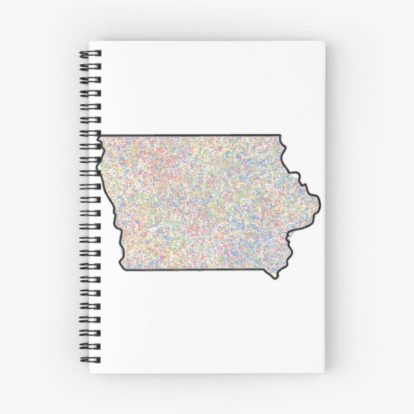 Item preview, Iowa State Splatter Graphic designed and sold by karinnem.