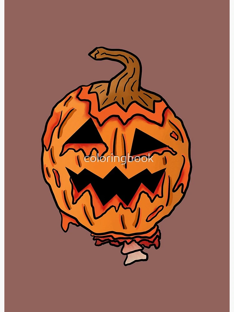 Jack-O-Lantern, Scary Hallowen Pumpkin - Halloween Gift  Art Board Print  for Sale by GaMer-FoR-eVeR