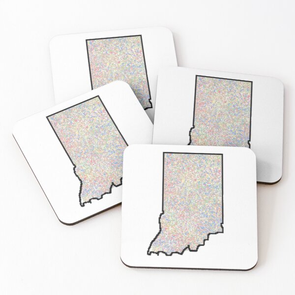 Item preview, Indiana State Splatter Graphic designed and sold by karinnem.