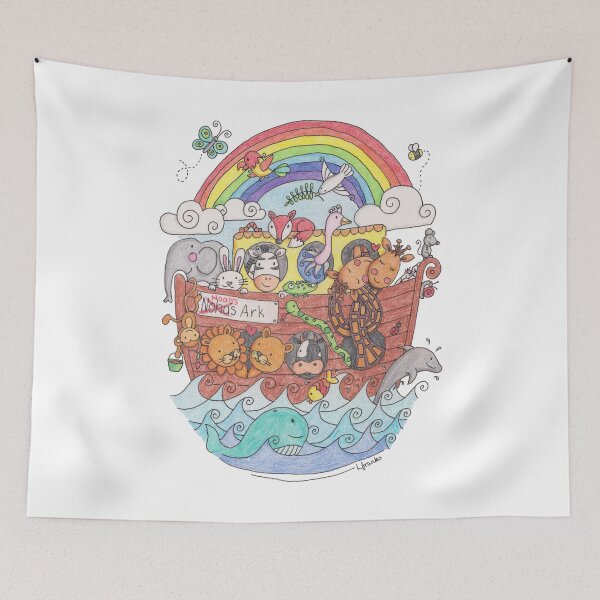 Item preview, Noah's Ark designed and sold by LouiseFranksArt.