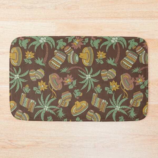 Item preview, Sombreros y Jarritos (Brown) designed and sold by Raqilu Designs.