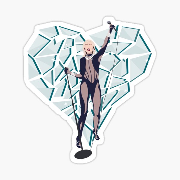 Heart of Glass Sticker
