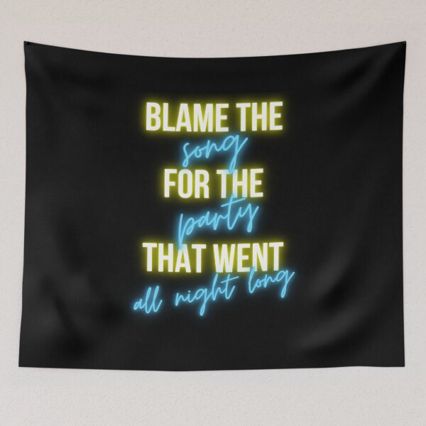 Item preview, Blame the Song designed and sold by Trucking Good Tees.