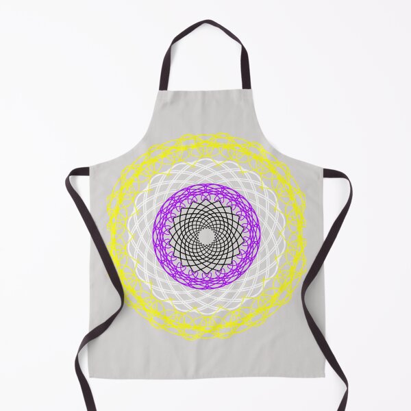 Item preview, Nonbinary flag spiral flower designed and sold by BookDragon6127.