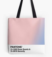 Pantone Rosenquarz Gelassenheit Tote Bag