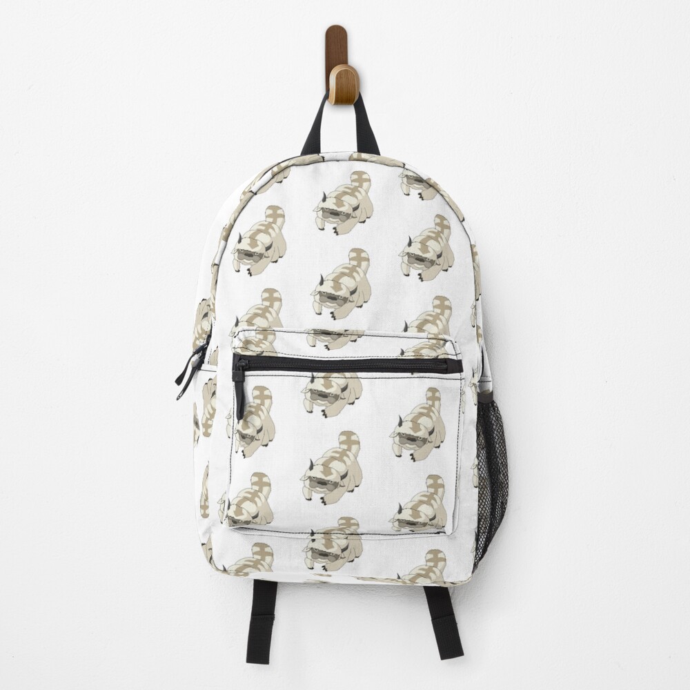 Black Avatar the Last Airbender Aang Allover Knapsack Avatar the Last Airbender Backpack