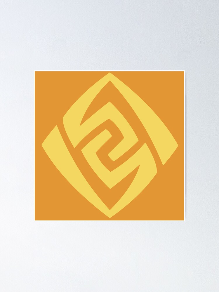 "Genshin Impact Geo Element" Poster by chaiimu Redbubble