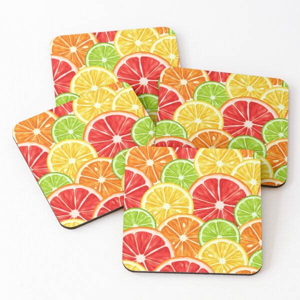Item preview, Citrus Fruit Pattern 1 designed and sold by cuteCREEPshop.